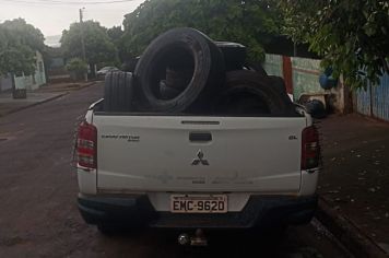 COLETA DE PNEUS INUTILIZADOS PARA RECICLAGEM