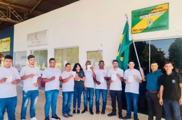  Entrega dos certificados aos jovens dispensados do Serviço Militar