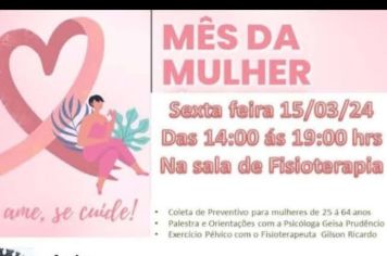 MÊS DA MULHER