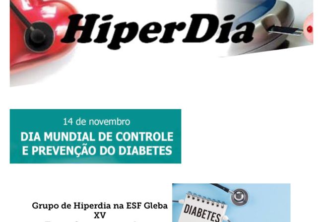 14/11 - Dia Mundial e Nacional do Diabetes