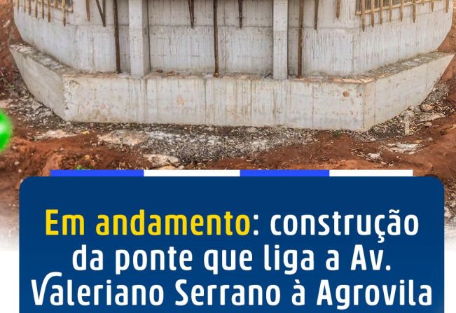 Em andamento as obras da popularmente conhecida “Ponte do Burrinho”